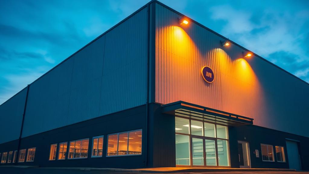 Éclairage LED industriel
